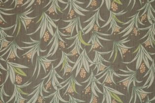 CHIFFON DE SEDA PURA ESTAMPADO ABACAXI