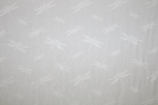 VISCOSE DEVORÊ LIBÉLULA OFF WHITE