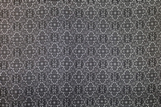 LINHO PURO ESTAMPADO CAVEIRAS PRETO & BRANCO