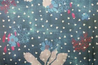 GLOSS TOQUE DE SEDA ACETINADO ESTAMPADO CONCHAS & OCEANO