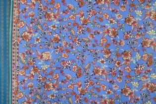 MUSSELINE COM ELASTANO ESTAMPADA