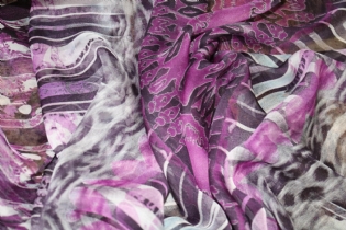 MUSSELINE TOQUE DE SEDA ESTAMPADO