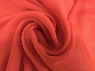 MUSSELINE TOQUE DE SEDA VERMELHO FERRARI