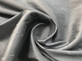 TAFETÁ SHANTUNG COM ELASTANO CINZA GRAFITE