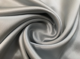 CETIM JACQUARD DE SEDA PURA MARTELADO CINZA PRATA