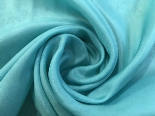 PONGÊ DE SEDA PURA VERDE ÁGUA / ESFATE