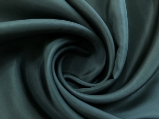 PONGÊ DE SEDA PURA VERDE FLORESTA / ESFATE