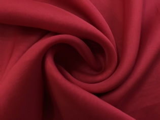 MUSSELINE DE SEDA PURA VERMELHO VIVO FERRARI