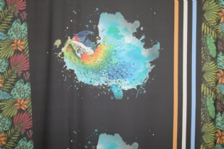 GEORGETTE ESTAMPADO BARRADO EXCLUSIVO