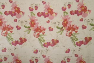 MUSSELINE DE SEDA PURA ESTAMPADA