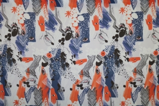 GEORGETTE ESTAMPADO OLHOS