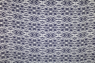 CREPE DE CHINE DE SEDA PURA ESTAMPADO GEOMÉTRICO II