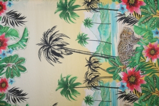 GLOSS TOQUE DE SEDA ACETINADO ESTAMPADO BARRADO NATUREZA