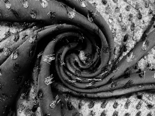 MUSSELINE DEVORÊ TRABALHADO POÁS PRETO