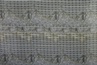 MUSSELINE ESTAMPADA ONÇA ANIMAL PRINT