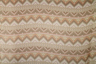 MUSSELINE DE SEDA PURA ESTAMPADA ÉTNICA