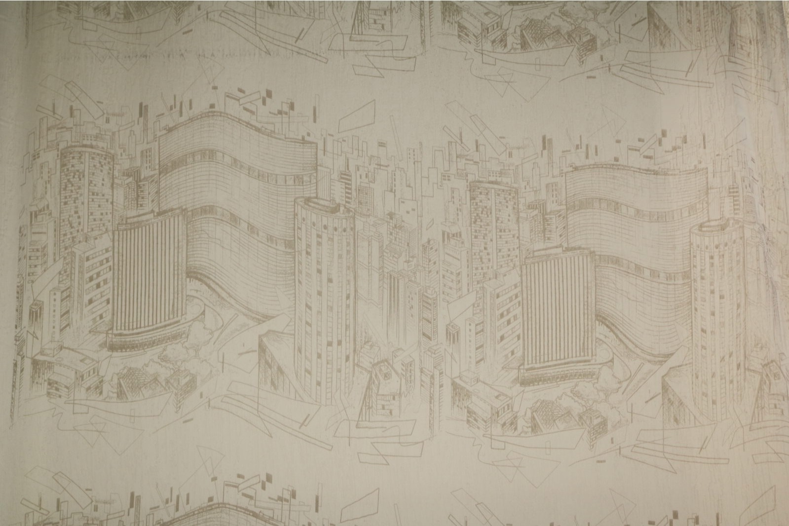 CHIFFON DE SEDA PURA ESTAMPADO CENTRO SP & COPAN