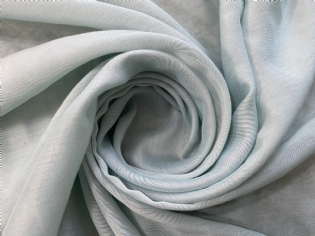 ALGODÃO COM SEDA AZUL BEBÊ / SEDA MISTA