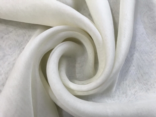 MUSSELINE TOQUE DE SEDA OFF WHITE