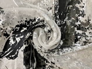 DEVORÊ DE SEDA ESTAMPADO