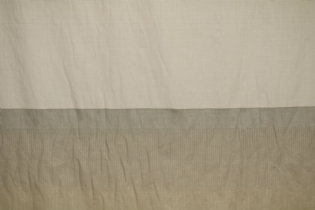 CAMBRAIA DE ALGODÃO DEVORÊ ESTAMPADA DEGRADÊ LISTADA GRAVATARIA BEGE