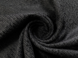 LÃ MISTA TWEED DIAGONAL PRETA