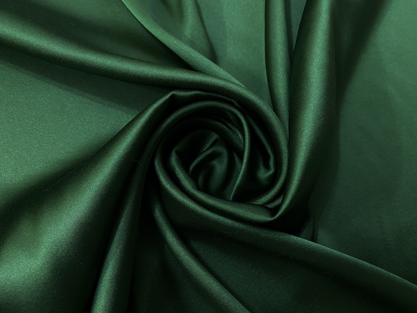 CETIM DE SEDA COM ELASTANO VERDE FLORESTA