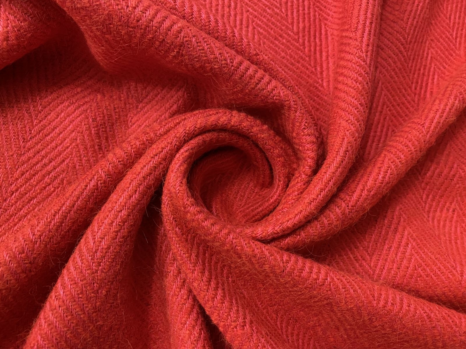 LÃ MISTA TWEED CHEVRON CORAL