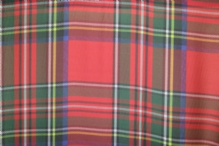 VISCOSE COM SEDA ESTAMPADA XADREZ