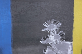 GEORGETTE DE VISCOSE ESTAMPADO PAISAGEM FLORES