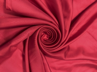 TWILL DE SEDA PURA VERMELHO CEREJA (0,90 MT LARGURA)