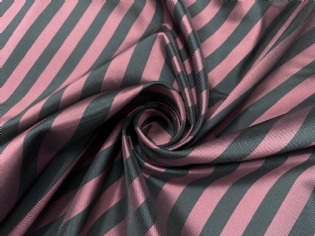 TAFETÁ DE SEDA PURA ESTAMPADO LISTADO