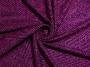 TWEED CHEVRON FÚCSIA