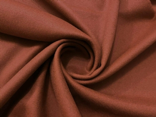 LÃ PURA PELE DE CAMELO TERRACOTA