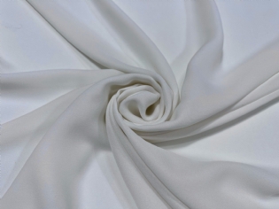 CREPE ROMAIN DE SEDA PURA OFF WHITE