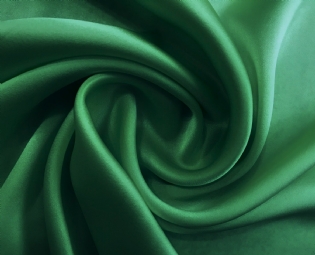 CETIM DE SEDA COM ELASTANO VERDE BANDEIRA