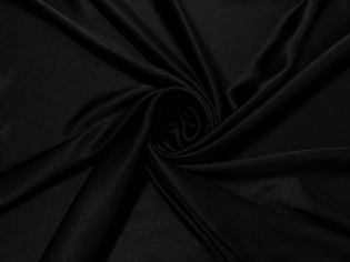 CETIM DE SEDA PURA MAQUINETADO LISTADO PRETO