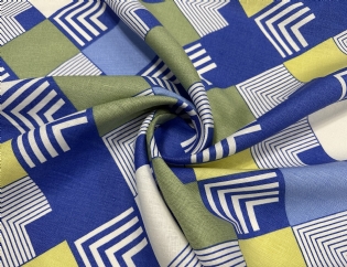 LINHO PURO ESTAMPADO GEOMÉTRICO II