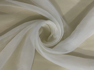 CHIFFON DE SEDA PURA PÉROLA