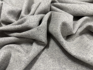 LÃ PURA PELE DE CAMELO MESCLADA CINZA PRATA