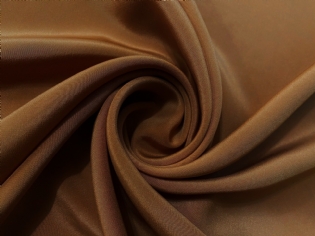 CREPE DE CHINE DE SEDA PURA TERRACOTA III