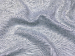 LINHO MISTO ESTAMPADO LISTADO BRANCO & AZUL